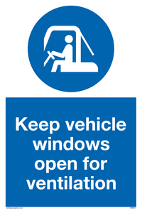 MH6021: Keep vehicle windows open for ventilation