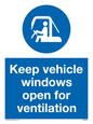 MH6021: Keep vehicle windows open for ventilation