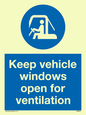 MH6021: Keep vehicle windows open for ventilation