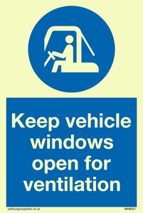 MH6021: Keep vehicle windows open for ventilation