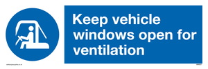 MH6021: Keep vehicle windows open for ventilation
