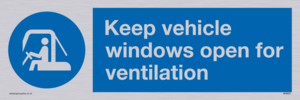 MH6021: Keep vehicle windows open for ventilation