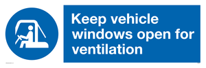MH6021: Keep vehicle windows open for ventilation