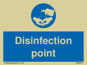 MH6051: Disinfection point