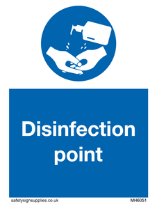 MH6051: Disinfection point