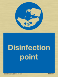 MH6051: Disinfection point