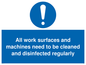 MH6052: All work surfaces and machines