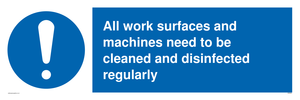 MH6052: All work surfaces and machines