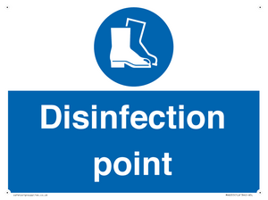 MH6055: Disinfection point