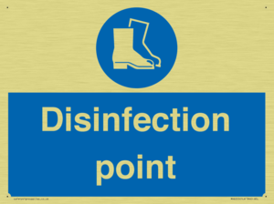 MH6055: Disinfection point