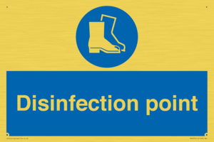 MH6055: Disinfection point