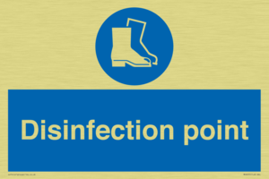 MH6055: Disinfection point