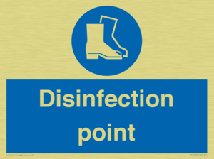 MH6055: Disinfection point