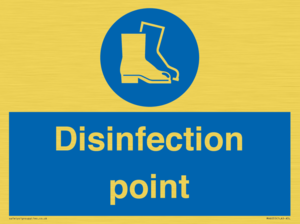 MH6055: Disinfection point