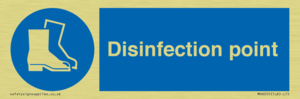 MH6055: Disinfection point