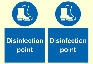 MH6055: Disinfection point
