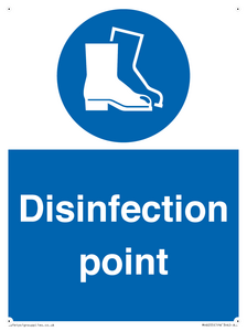 MH6055: Disinfection point