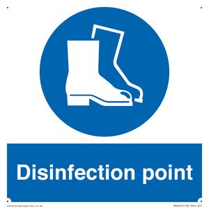MH6055: Disinfection point