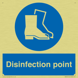 MH6055: Disinfection point