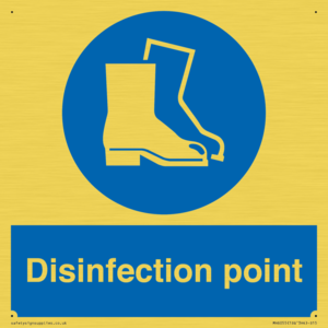 MH6055: Disinfection point