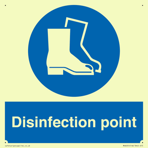 MH6055: Disinfection point