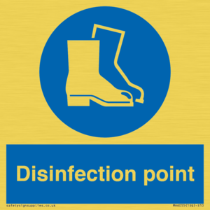 MH6055: Disinfection point
