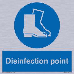 MH6055: Disinfection point