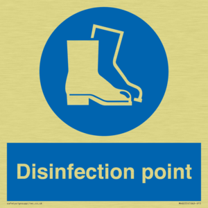 MH6055: Disinfection point