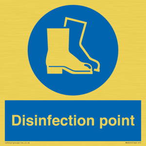 MH6055: Disinfection point