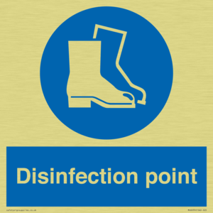 MH6055: Disinfection point
