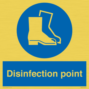 MH6055: Disinfection point