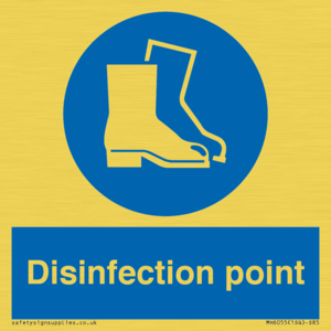 MH6055: Disinfection point