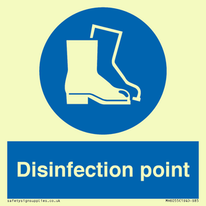 MH6055: Disinfection point