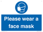 MH6089: Please wear a face mask
