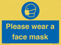 MH6089: Please wear a face mask