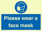 MH6089: Please wear a face mask