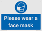 MH6089: Please wear a face mask