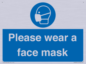 MH6089: Please wear a face mask