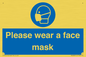 MH6089: Please wear a face mask
