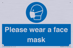 MH6089: Please wear a face mask