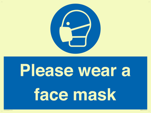 MH6089: Please wear a face mask