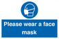 MH6089: Please wear a face mask