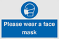 MH6089: Please wear a face mask