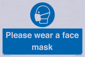 MH6089: Please wear a face mask