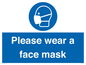 MH6089: Please wear a face mask