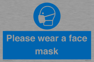 MH6089: Please wear a face mask