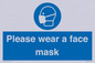 MH6089: Please wear a face mask