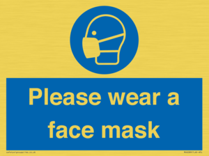 MH6089: Please wear a face mask