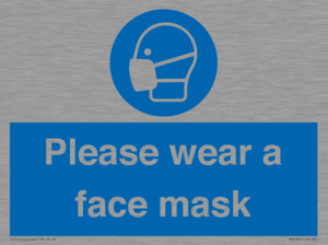 MH6089: Please wear a face mask