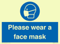 MH6089: Please wear a face mask